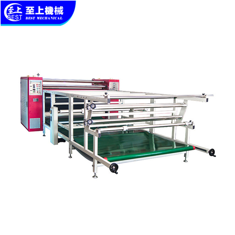 Roller heat press machine