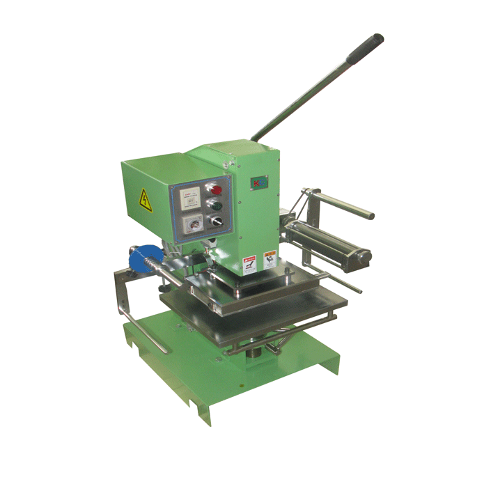 Manual large format hot stamping machine 