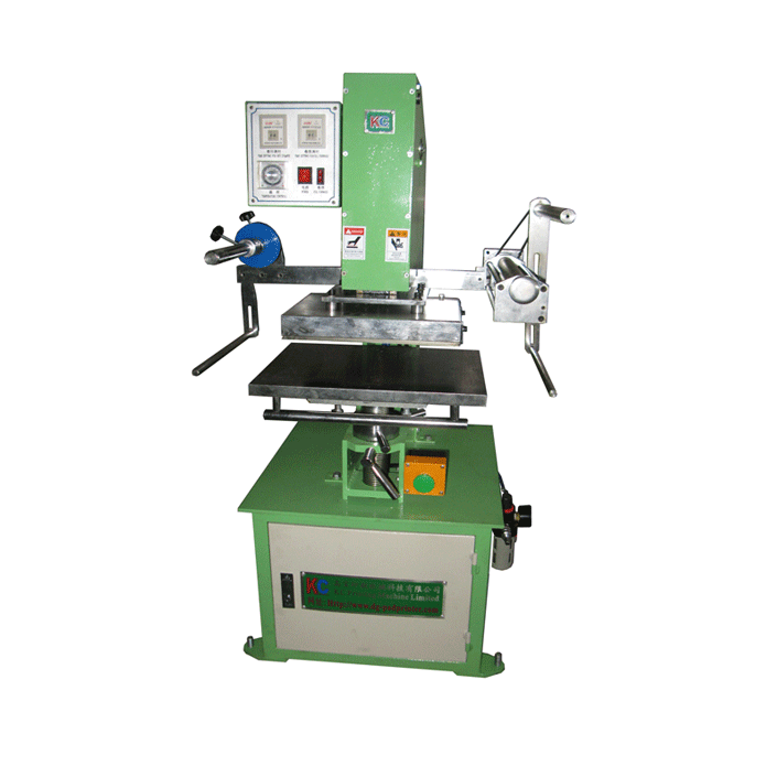 Pneumatic hot foil stamping machine 