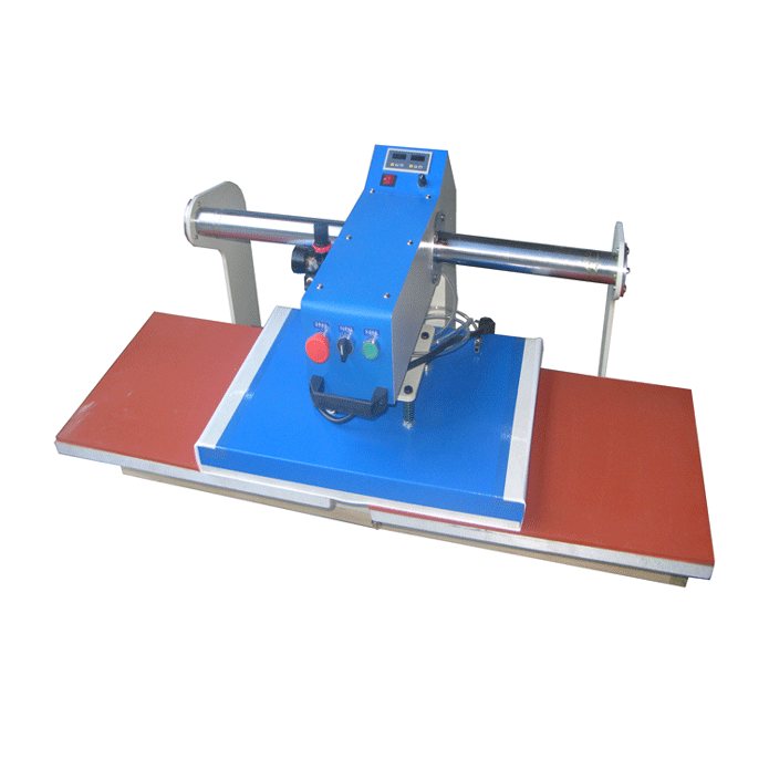 Pneumatic slide-arm heat press machine