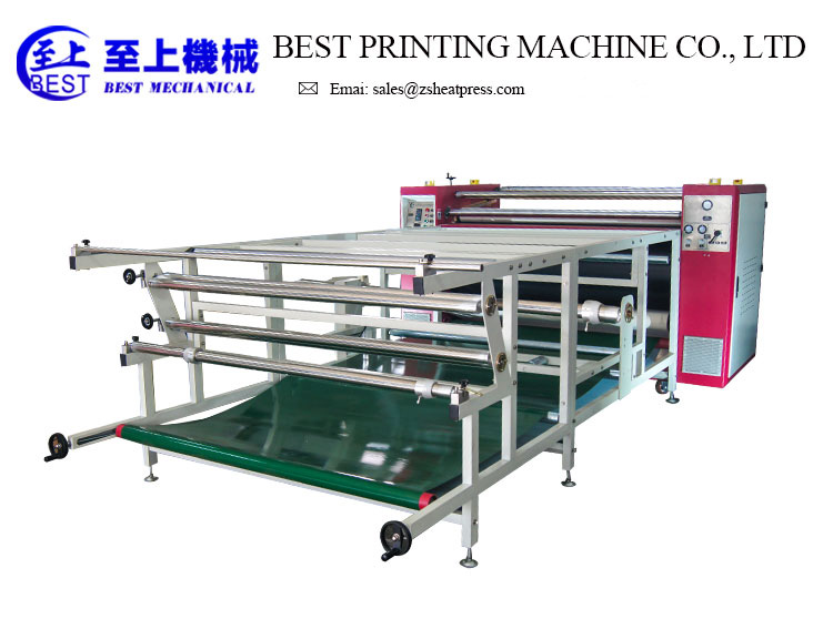 Roller heat press machine