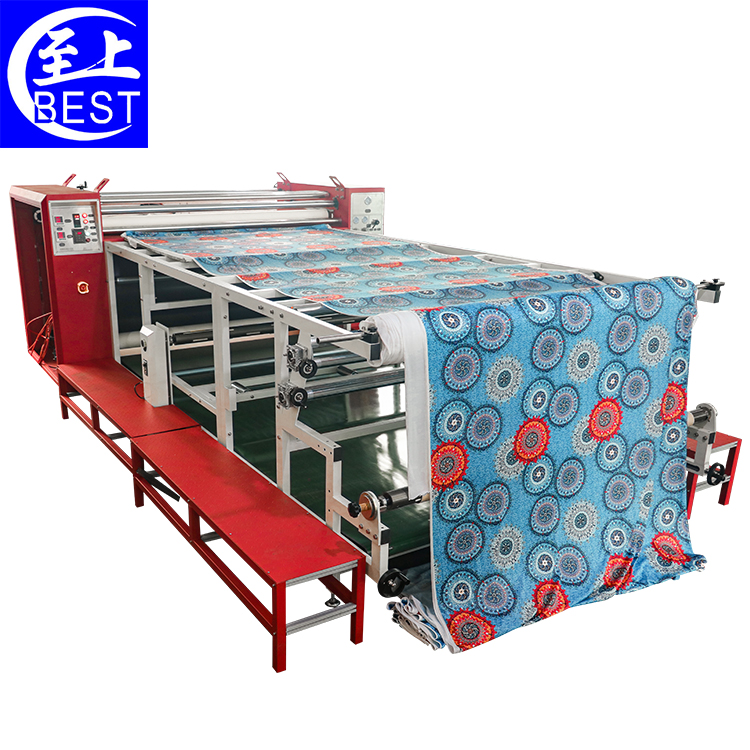 Roller heat press machine