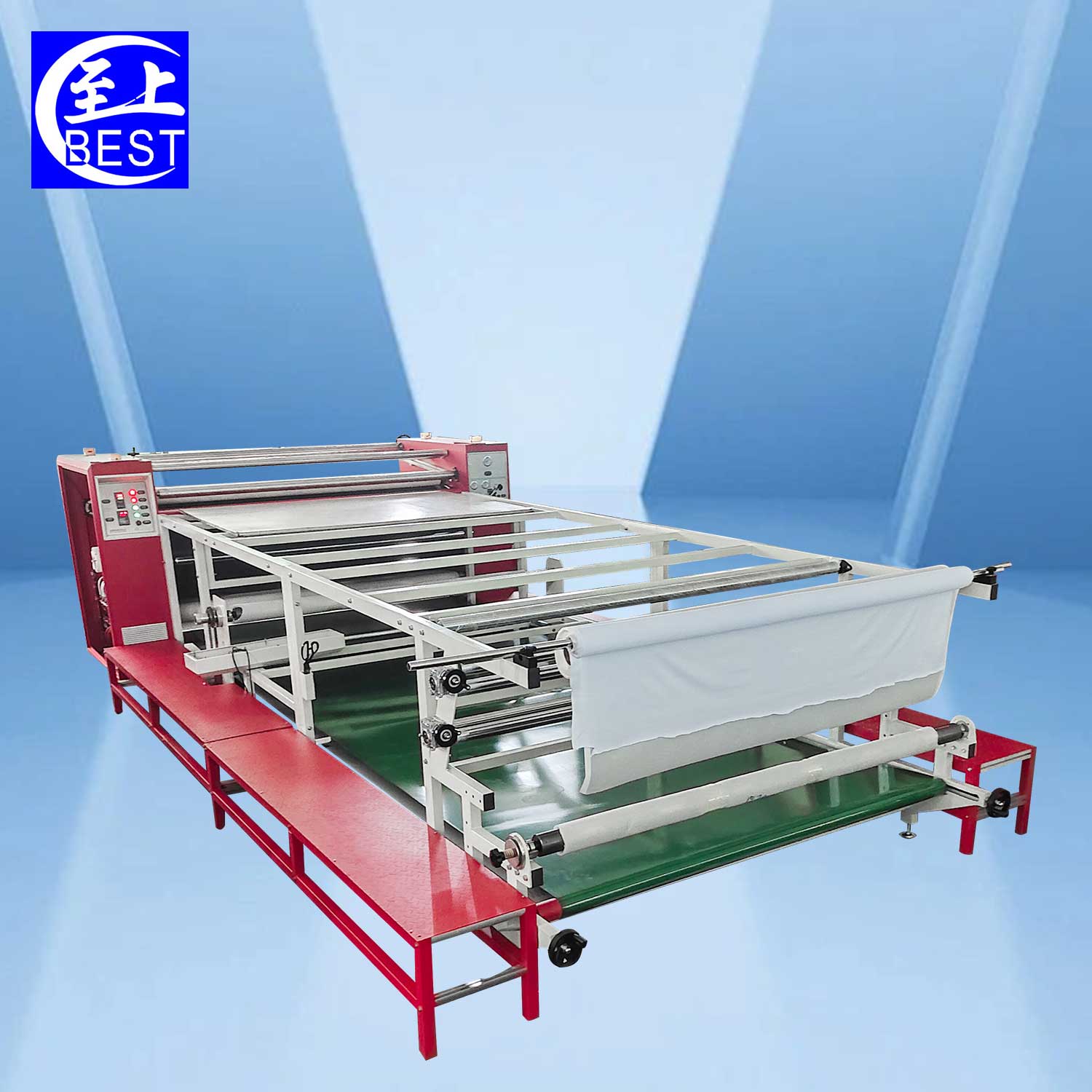 Roller heat press machine