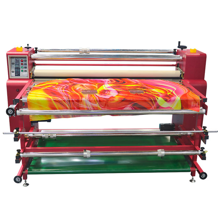 Small roller heat press machine